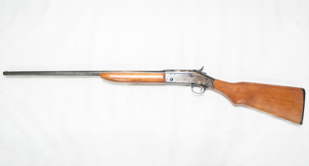 HARRINGTON  RICHARDSON Topper 88 410 Bore Police Trade-In Single-Shot Shotgun with Case Hardened Receiver